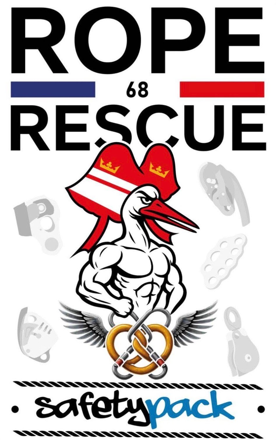 Logo Rope Rescue 68 (SDIS)